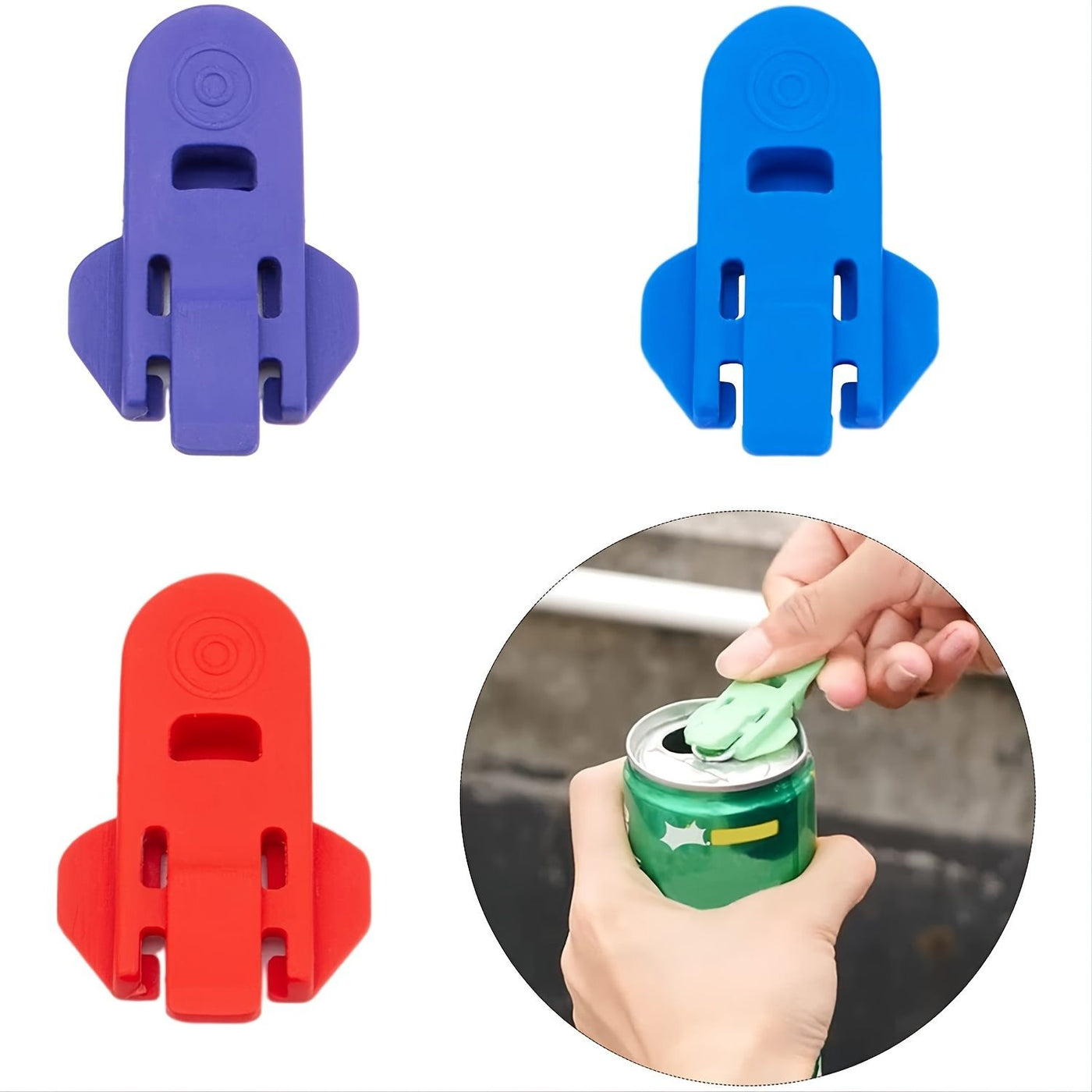 1pc Manual Can Opener; Soda Beer Can Opener; Beverage Can Protector; Kitchen Gadgets; Kitchen Tools