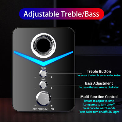 Home Theater System Caixa De Som PC Bass Subwoofer Bluetooth Speaker Computer Speakers Music Boombox Desktop Laptop Altavoces TV