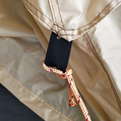 Outsunny 16.5' Large Family Tent 10 Persons Waterproof Teepee Bell Tents Hunting Camp Huge Four Season