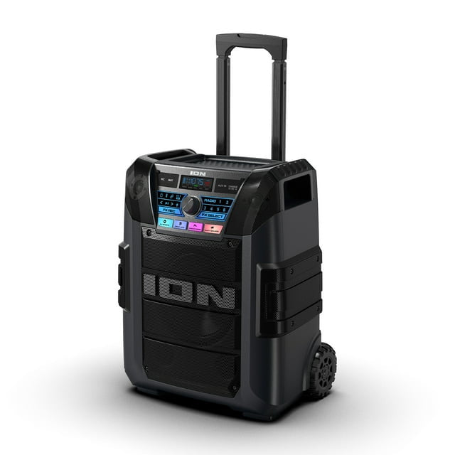 ION Audio Tailgater XL Portable All-Weather Bluetooth Speaker With Premium 5-Speaker Sound And Long-Lasting Battery