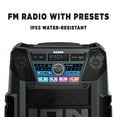 ION Audio Tailgater XL Portable All-Weather Bluetooth Speaker With Premium 5-Speaker Sound And Long-Lasting Battery