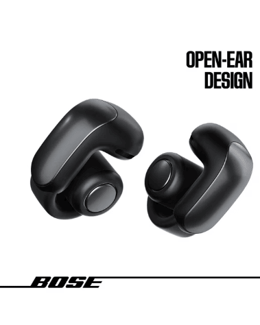Bose Ultra Open Earbuds, Open Ear Wireless Earbuds, Black