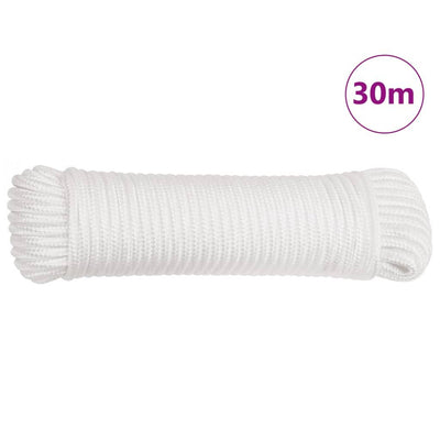 Folding Anchor with Rope Silver 7.1 lb Malleable Iron