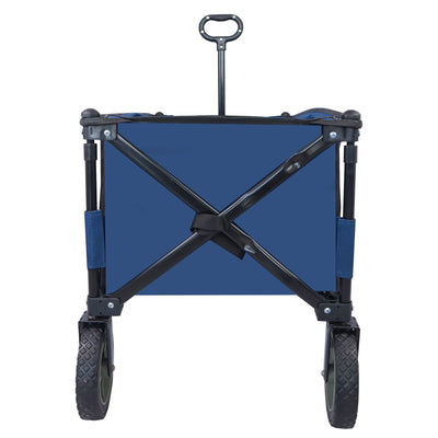 Utility Collapsible Folding Wagon Cart Heavy Duty Foldable, Beach Wagon