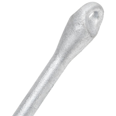Folding Anchor Silver 17.6 lb Hot Dip Galvanized Cast Iron
