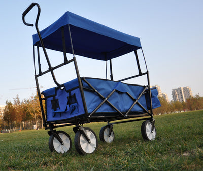Folding wagon Garden Shopping Beach Cart