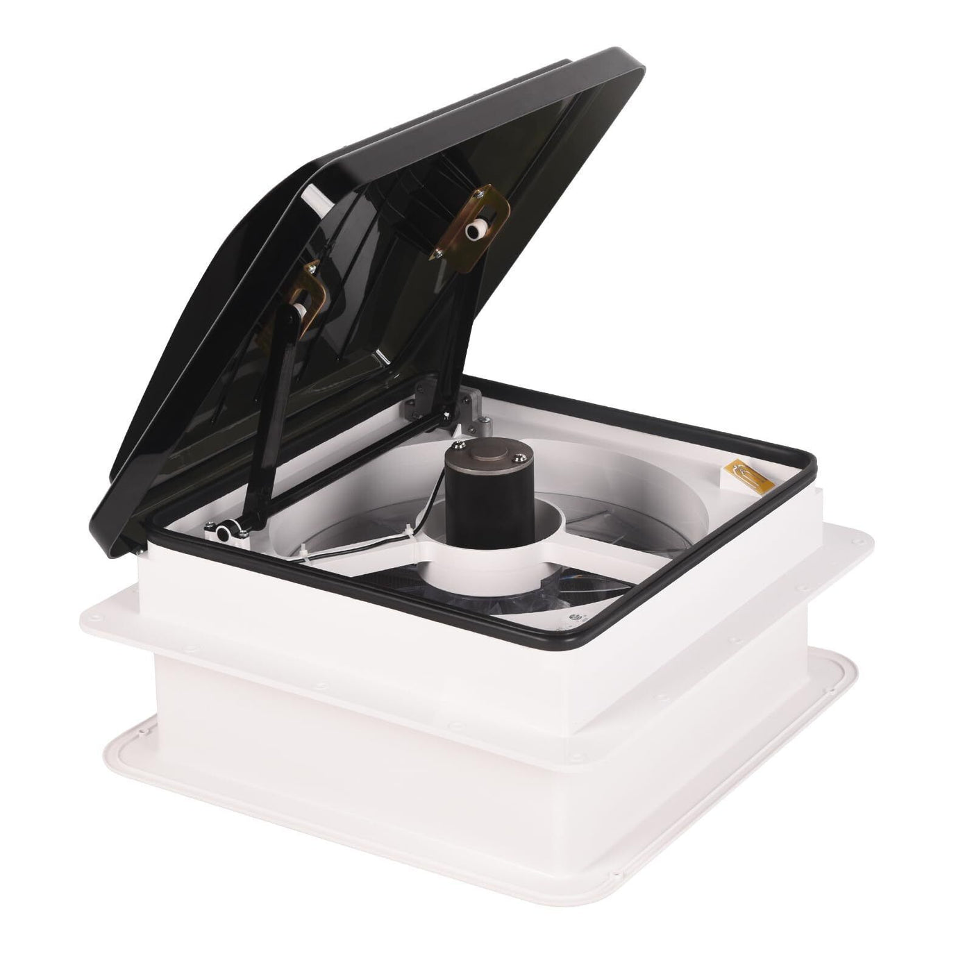 RV Roof Vent Fan 14",Continuously Variable Reversible 12V Remote Control Trailer Roof Vent Low Noise with Rain Sensor,UV Protection,Thermostat for Camper,Travel,Cargo Trailer