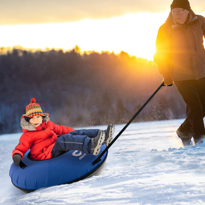 40" Inflatable Snow Sled for Kids and Adults