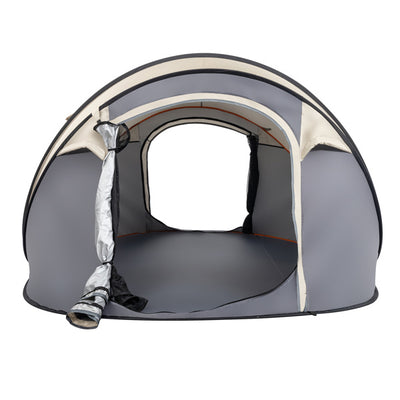 Camping Tent; 4 Person Pop Up; Easy Setup For Camping/Hiking/Fishing/Beach/Outdoor; Etc