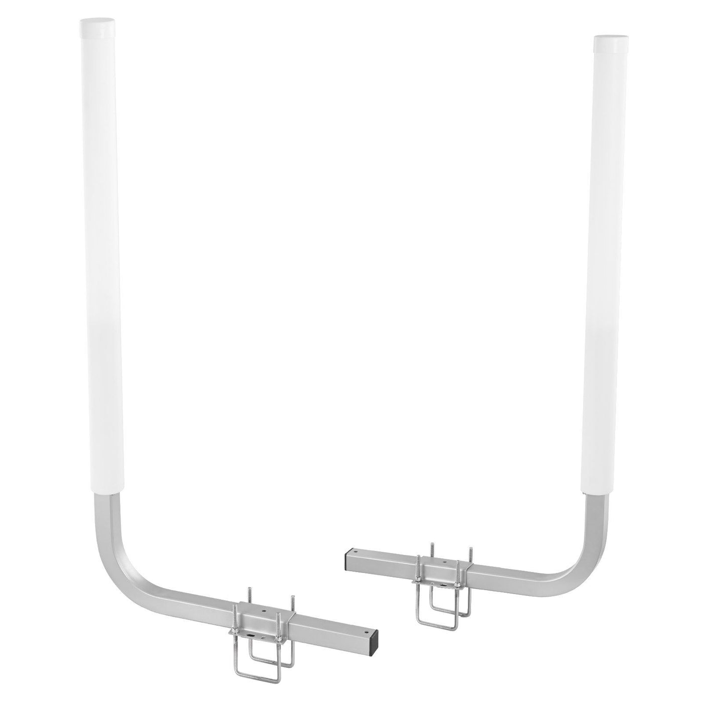 VEVOR Marine Trailer Guide Set, 60'' Flexibly Adjustable, Dual Rust-Resistant Steel Supports with PVC Covering, Ideal for Ski, Fishing, and Sailboat Transport, 2-Piece Kit 2024