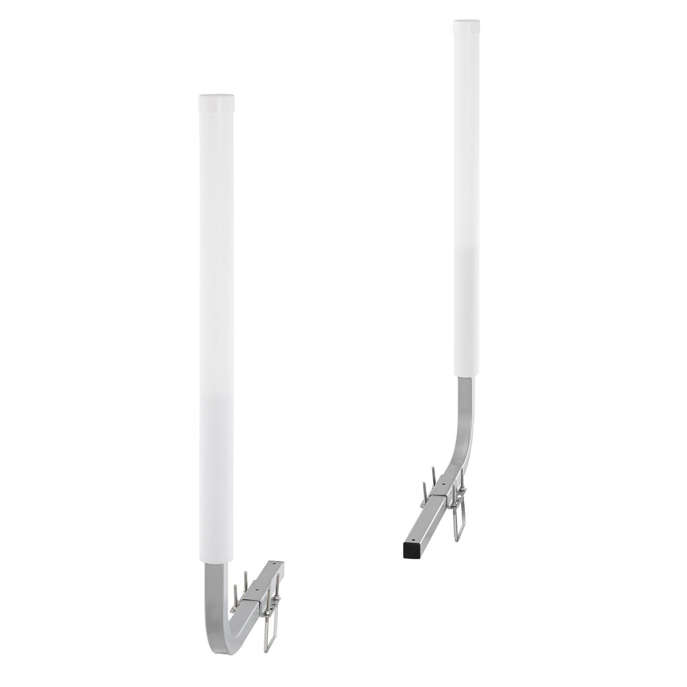 VEVOR Boat Trailer Guide, 43' Adjustable Design Trailer Guide Poles, 2PCS Rustproof Galvanized Steel Trailer Guide, Trailer Guides with PVC Pipes, for Ski Boat, Fishing Boat or Sailboat Trailer 2024