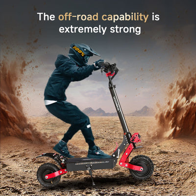 Adult Folding Electric Scooter X7 1800W*2 48V 21ah Super Motor
