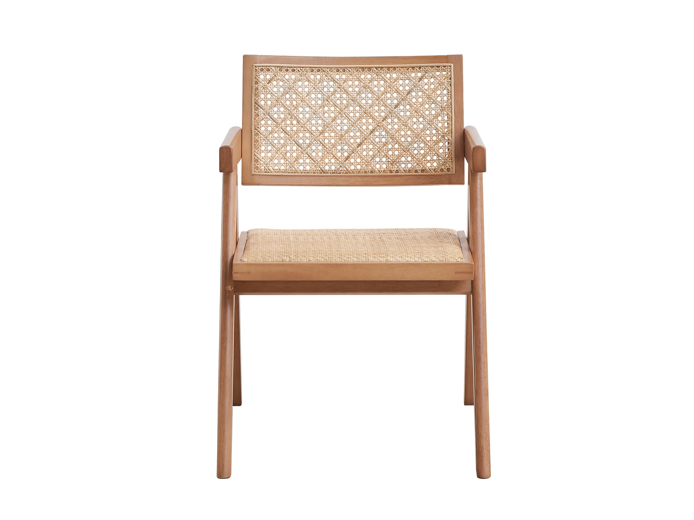 Velentina Rattan & Natural Finish 5PCs Patio/Outdoor Dining Set
