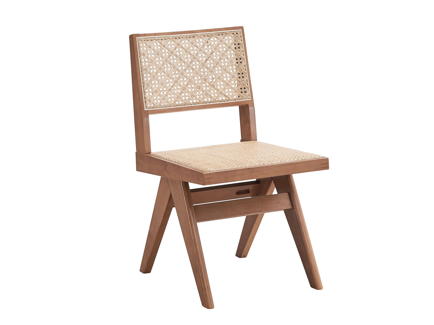 Velentina Rattan & Natural Finish 5PCs Patio/Outdoor Dining Set