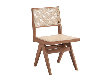 Velentina Rattan & Natural Finish 5PCs Patio/Outdoor Dining Set
