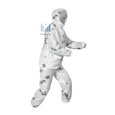 Blur Snow Camo Winter Camouflage M Size Ultra Thin Overwhites for Hunting Airsoft Paintball Outdoor