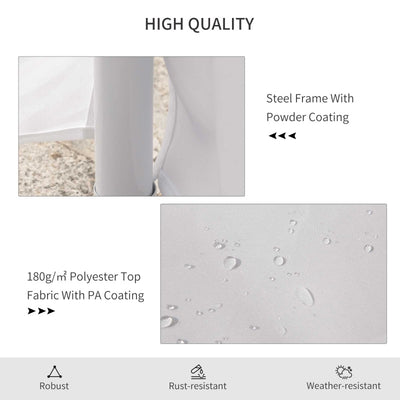 29 x 21 ft Party Tent, Wedding Tent with Sidewalls, Heavy Duty Event Tent with 2 Doors and 8 Windows, Outdoor Gazebo Tent for Party, White