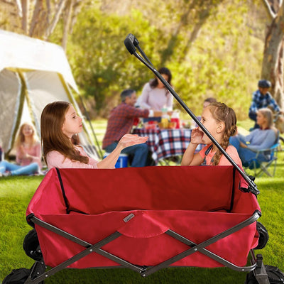 Utility Park Garden Cart Tool Customized Color Folding Camping Trolley Outdoor Picnic Beach Wagon