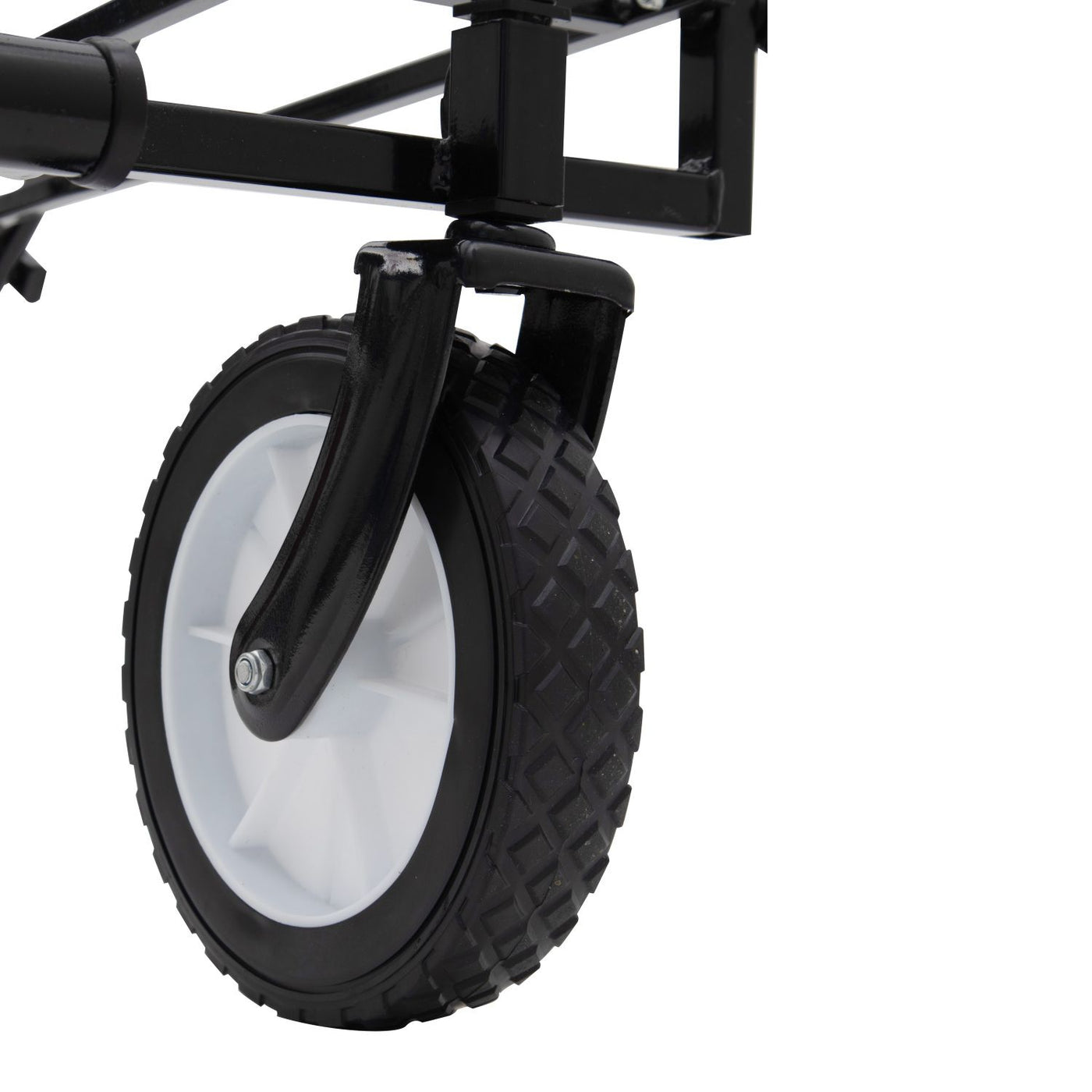 Collapsible Foldable Wagon Cart with strapping system Beach Wagon Utility Cart Utility Wagon Grocery Cart for for Camping Shopping Sports Gardeing Fishing Supports 360lbs All-Terrain Wheels black