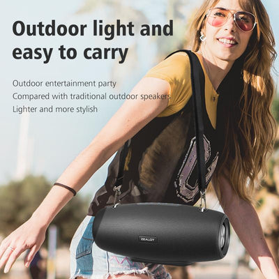 ZEALOT S67 60W Bluetooth Speaker, IPX4 Waterproof, 36H Playtime, 14400mAh Battery, Dual Pairing, Loud Stereo Sound, for Phone/Tablet/TV, Ideal for Birthday & Christmas