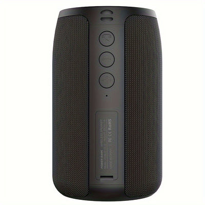 ZEALOT S32 Portable Bluetooth Speaker, Wireless Speaker, S32 Samll Outdoor Speaker, IPX5 Water Resistant, Stereo Pairing/USB/MIC/TF Card/AUX for iOS Andriod Men's, Children's Gift - Black