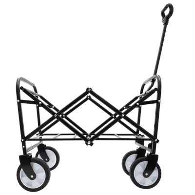 Minimeetall Multi-use Bag,Collapsible Foldable Wagon Cart Beach Wagon Heavy Duty Utility Cart Utility Wagon Grocery Cart for for Camping 3pcs plastic Liner bag /Cover , blue